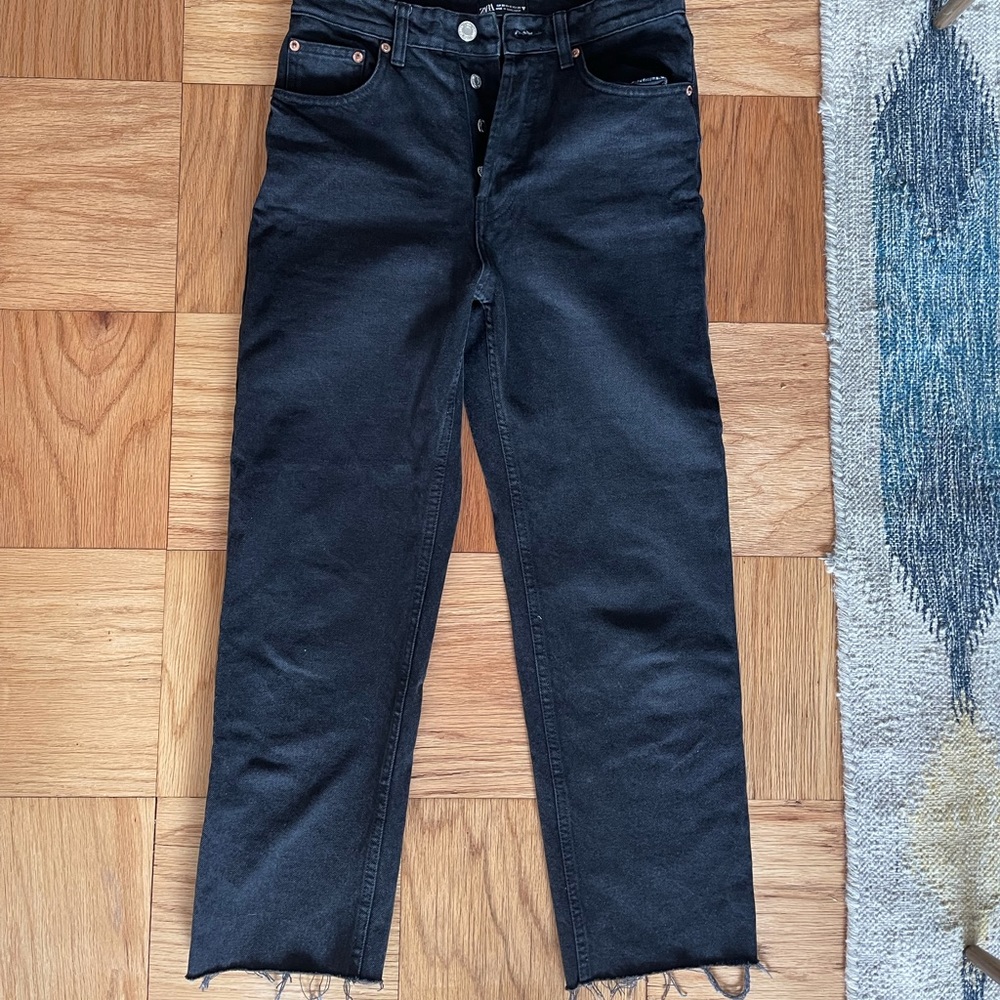 Zara Straight-Leg Jeans